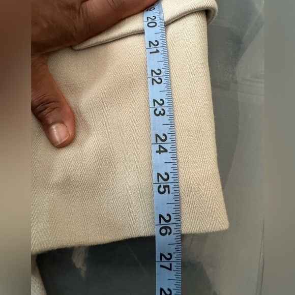 Emanuel Ungaro beige suit separate blazer jacket size 8 euro 42 - Picture 5 of 14